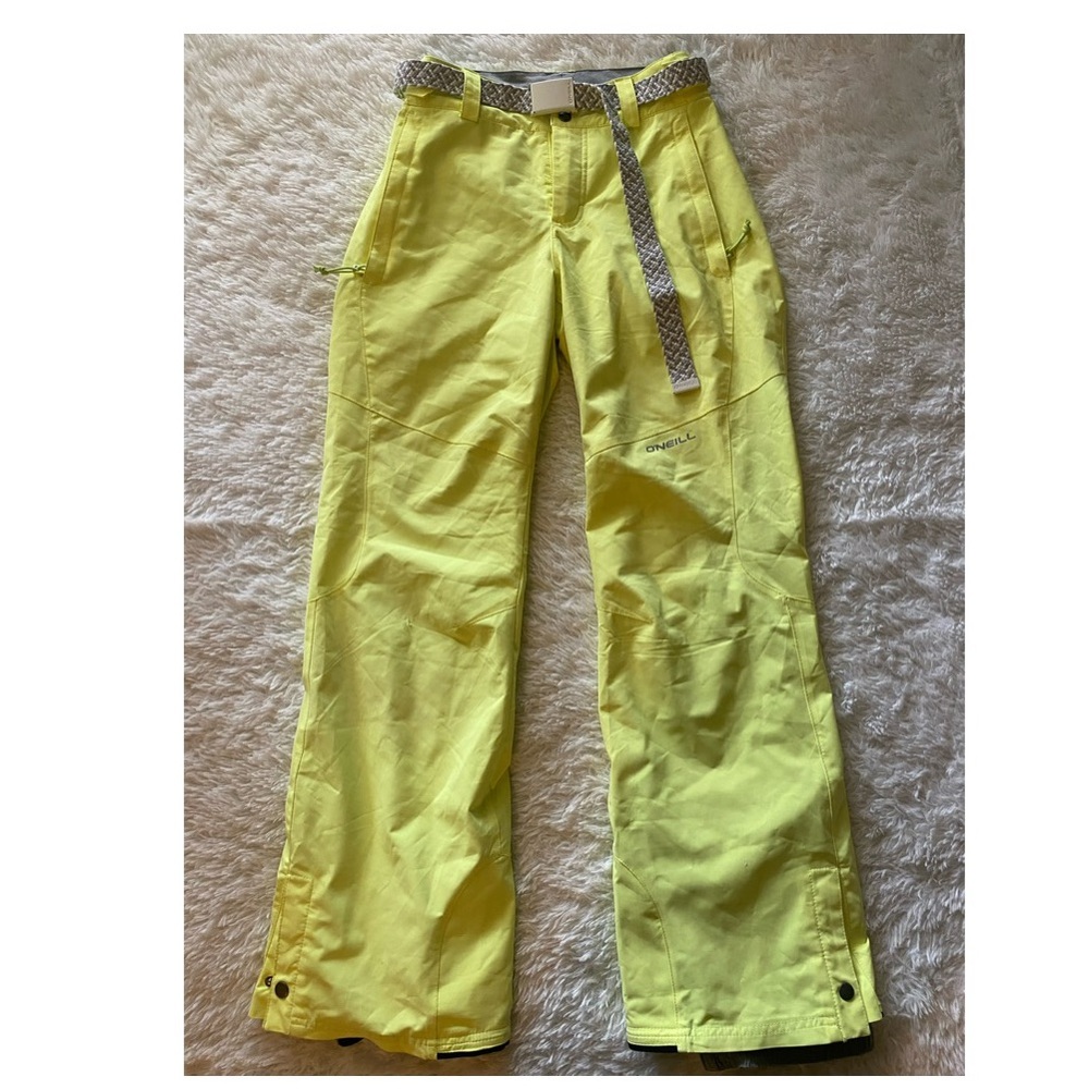 O'Neill Women's Snow Pant-Pyranine Yellow